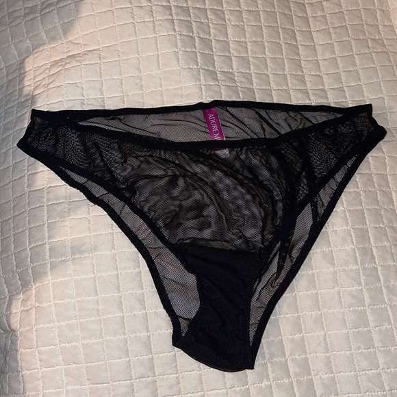 NWT 2PC ADORE ME BABYDOLL WITH MESH PANTIES SZ 3X BLK - Picture 10 of 10